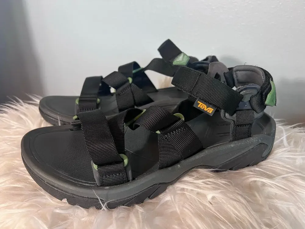 Teva Mens Terra Fi 5 Sport Sandal Shoe Black Size 8 Hiking Trail Rugged 1099441